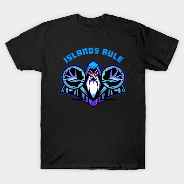 Islands Rule T-Shirt by Shawnsonart